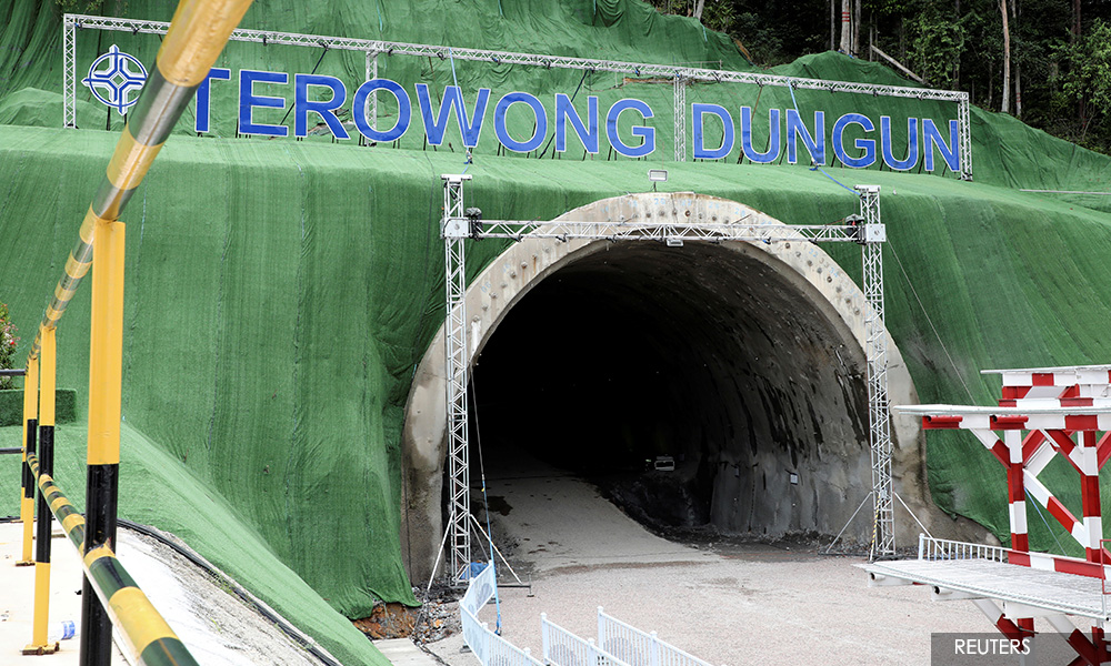 ECRL's progress in Section B ahead of target