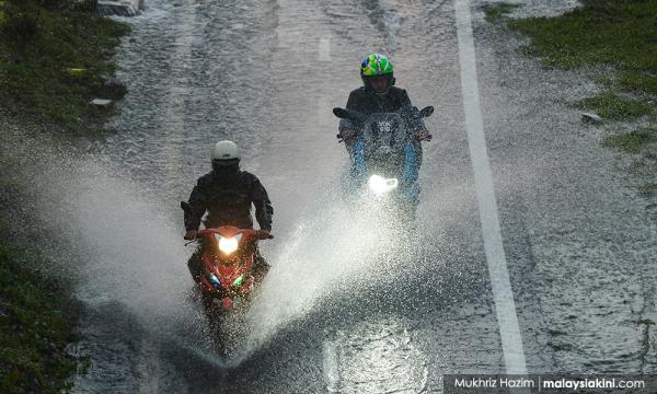 Amaran Cuaca Waspada Dengan Hujan Lebat Di Kelantan Dan Terengganu