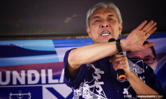 扎希声称受三支网军围攻，只因政敌怕巫统再崛起