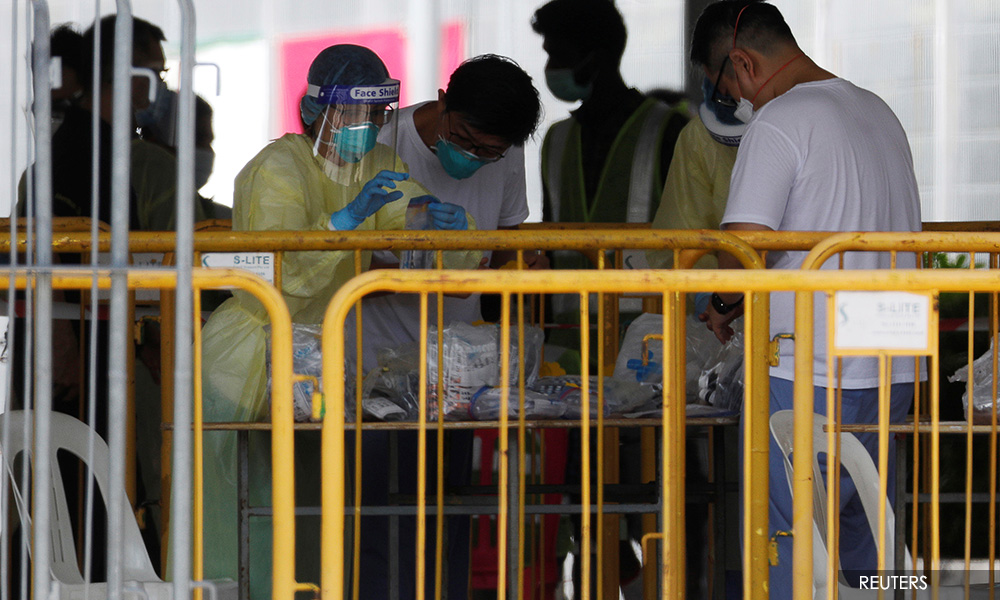 Three M'sians among 17 new imported cases in S'pore