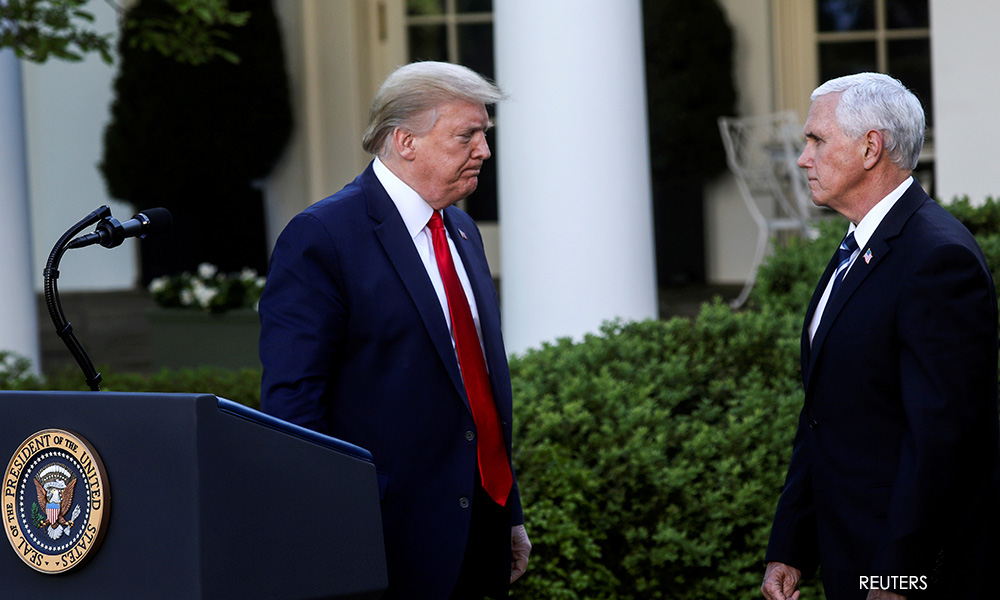 Dewan Perwakilan AS gesa Pence singkir Trump