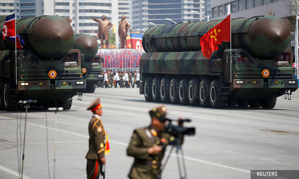 Korea Utara lancar peluru berpandu balistik ke perairan timur