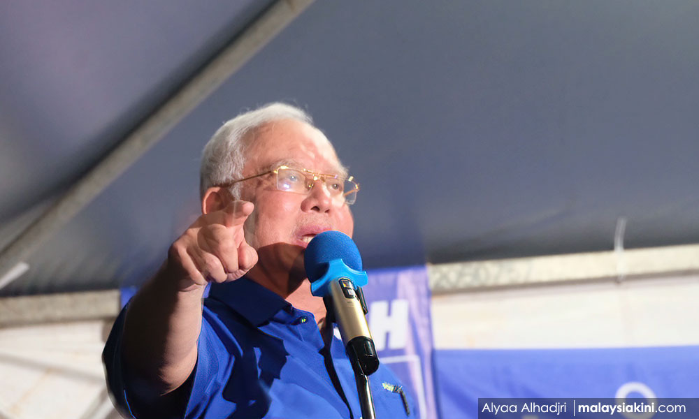 Najib dakwa PN dalang di sebalik petisyen kepada Agong