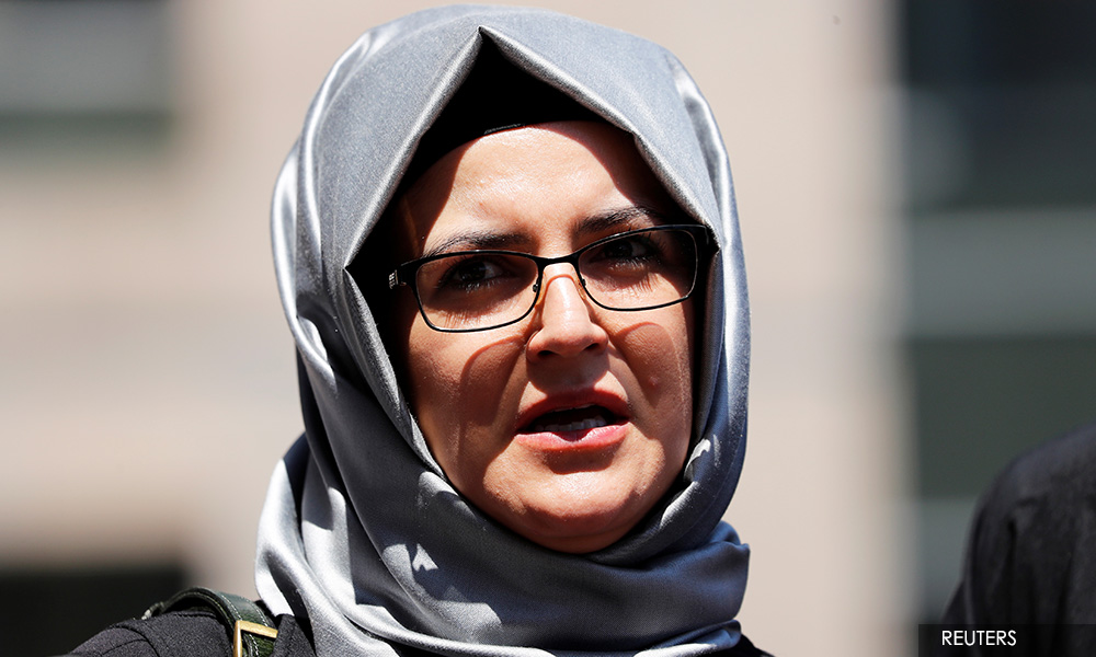 Khashoggi's fiancee criticises lack of action against Saudi crown prince