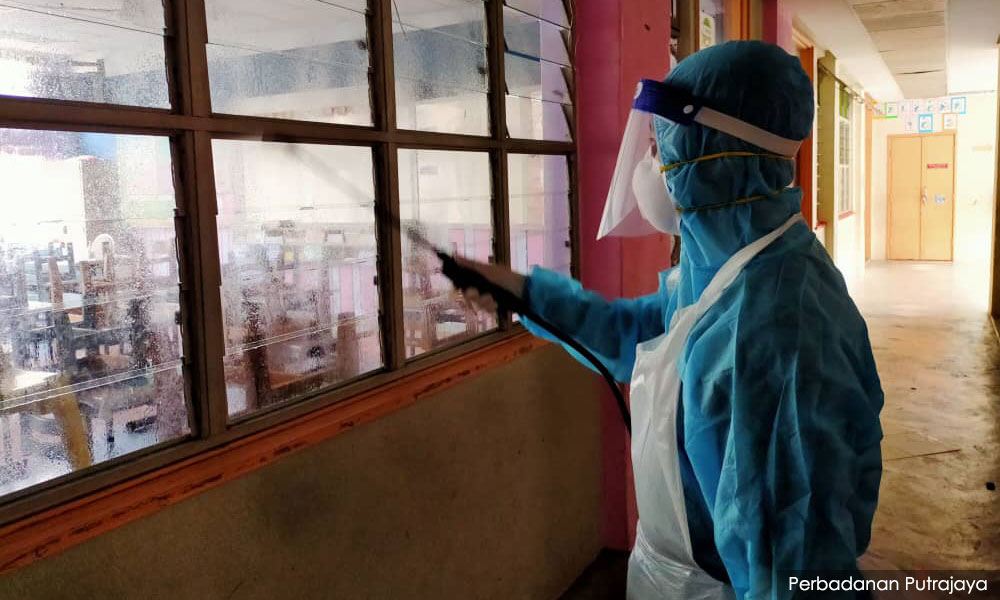 Infectious disease expert questions effectiveness of sanitisation exercises