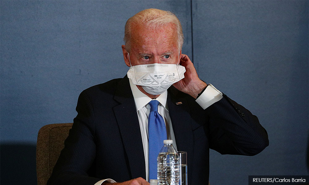 Biden terima suntikan vaksin Covid-19, mahu rakyat turut sama