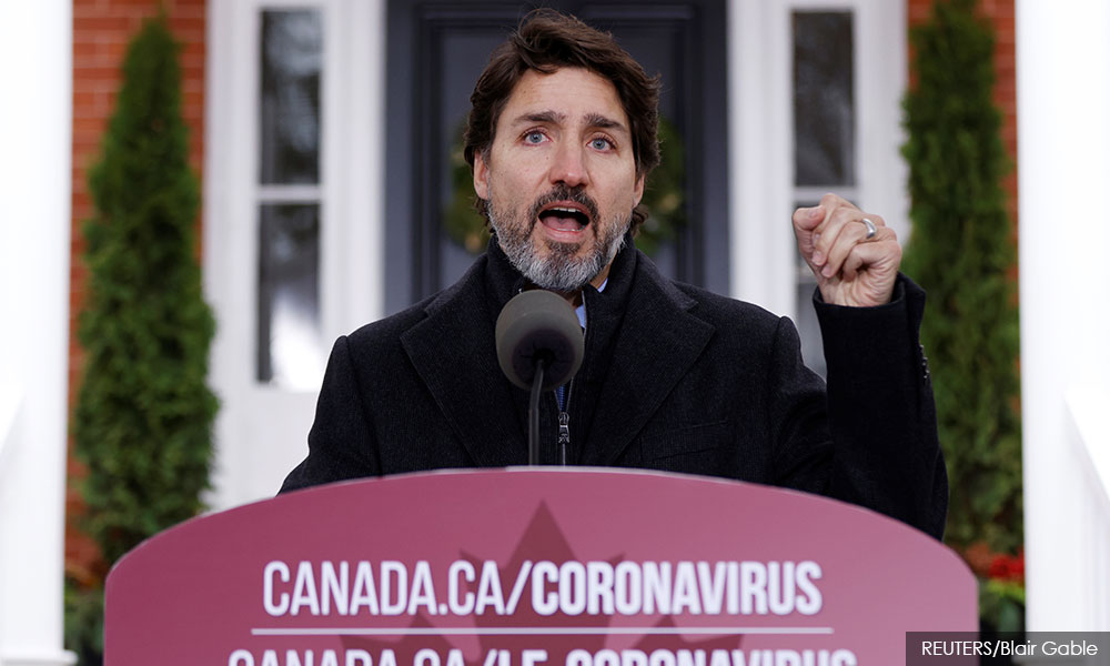 Canadian PM says China sanctions over Xinjiang 'unacceptable'