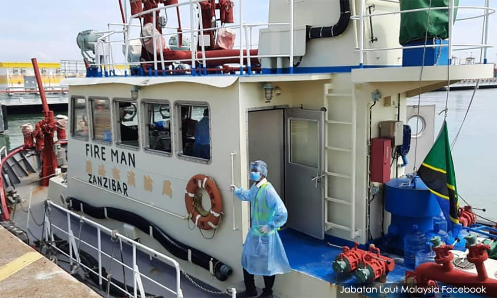 Authorities investigate Iranian tugboat docked in Butterworth