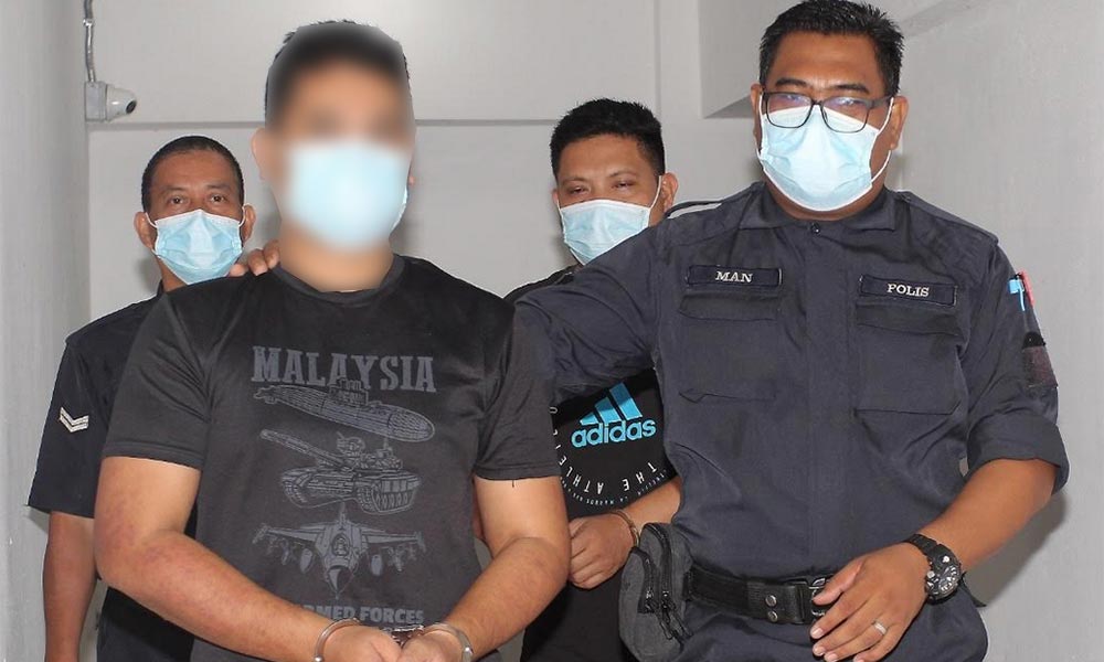 2 anggota polis didakwa cabul, ugut dan paksa seks oral