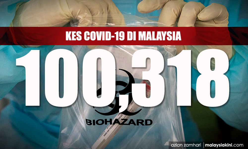 Jumlah kes Covid-19 di Malaysia lepasi angka 100,000