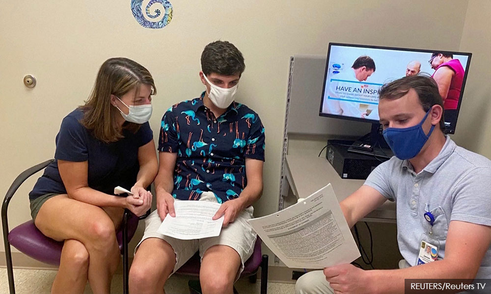 'A little person in history' - teens who signed up to test Covid-19 vaccine