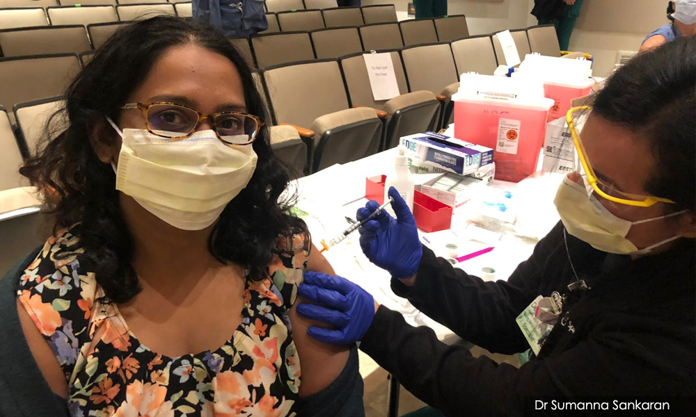COMMENT | 'Like a kid seeing Santa Claus' – a frontliner reflects on getting vaccinated