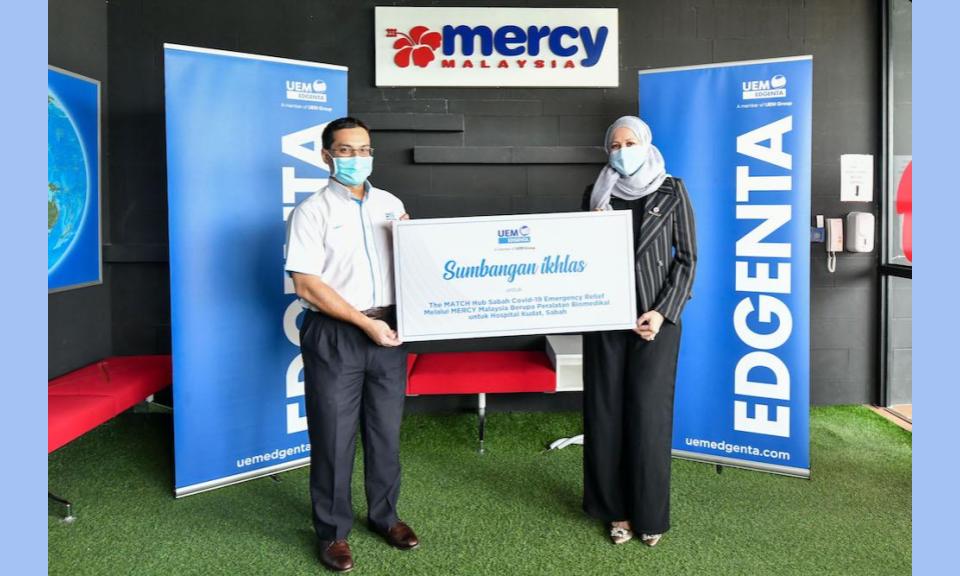 UEM Edgenta contributes vital biomedical equipment and operational supplies to support Covid-19 patient care efforts in Sabah