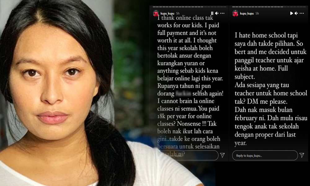 'Kenapa kena bayar yuran penuh kalau belajar dalam talian?'