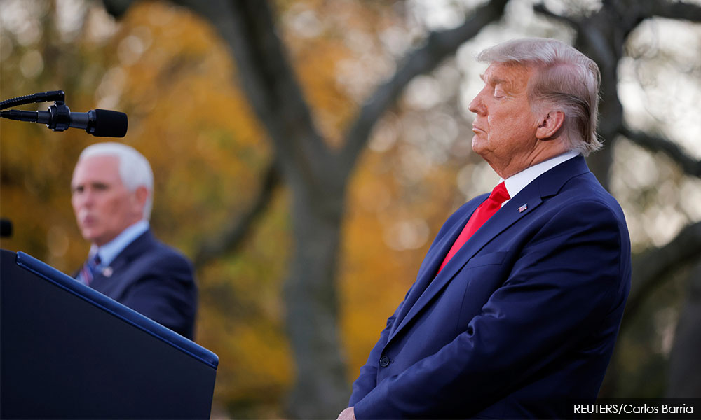 Trump acknowledges Biden will be next president in wake of Capitol chaos