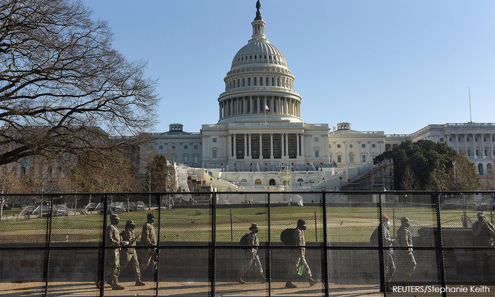 Washington steps up security ahead of inauguration