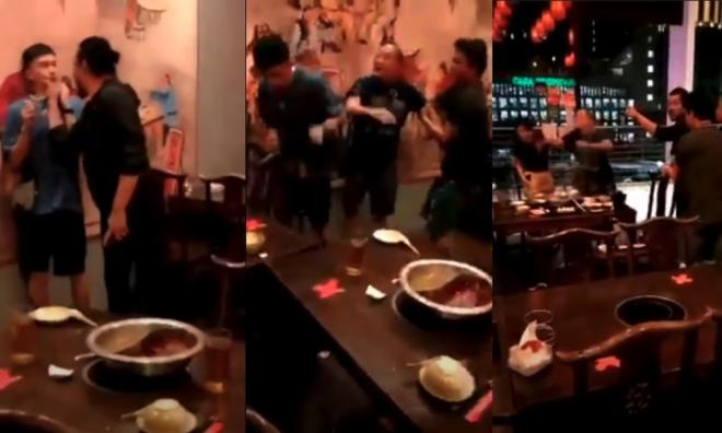 火锅店内打人案：拿督与友人双双被控