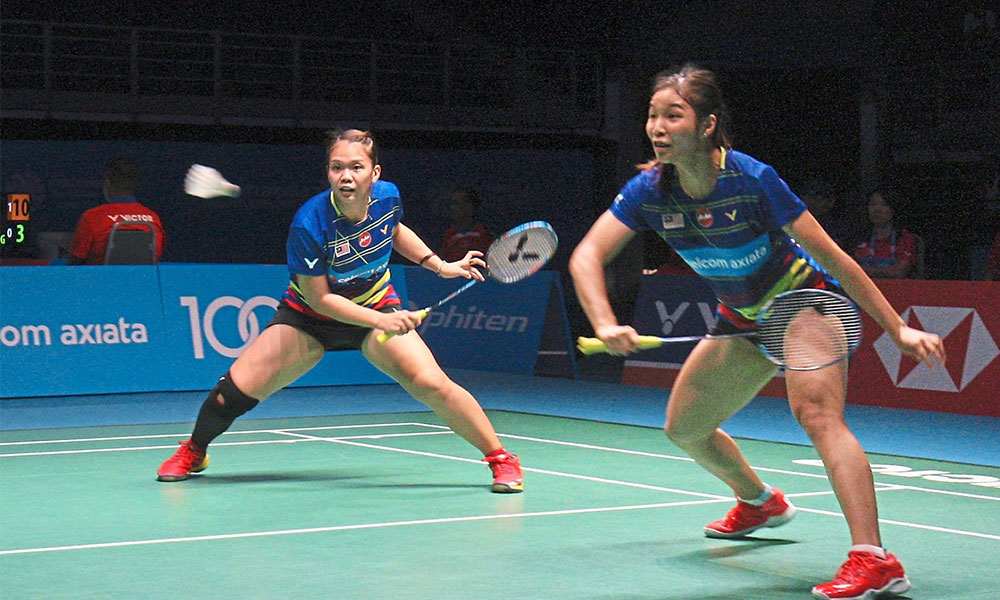 Jelajah dunia akhir BWF: 2 beregu negara mara ke separuh akhir