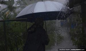 Ribut petir diramal di enam negeri hingga 7 malam