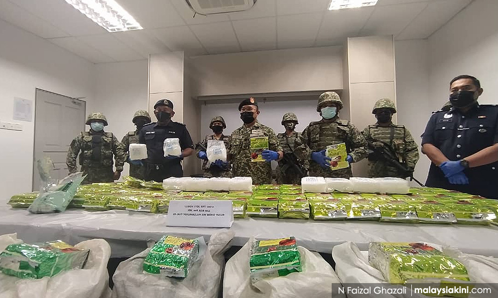 Tentera rampas 400kg 'teh Guanyinwang' bernilai lebih RM16j