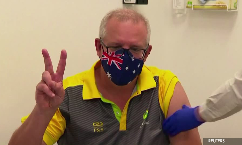 Australian PM gets Covid-19 vaccine in 'massive step' toward normal