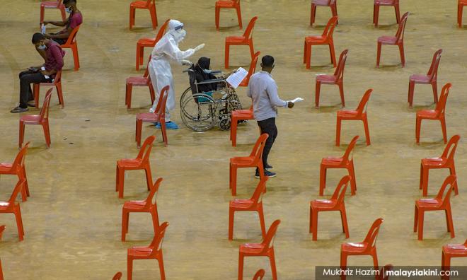 Kadar positif lebih 10% di N Sembilan, Lembah Klang, Labuan