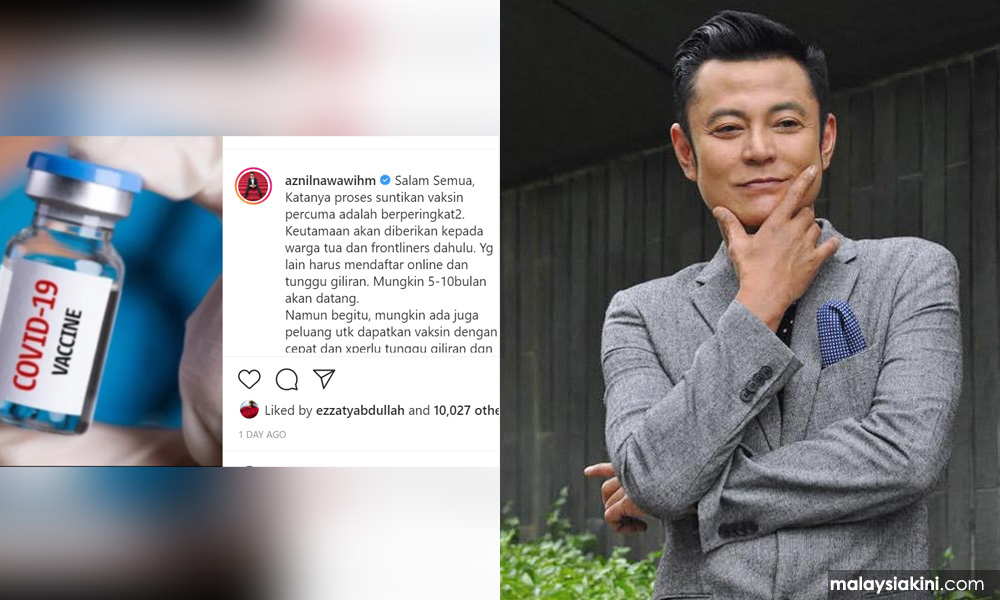 Pak Nil nak 'payung' 20-40 orang dapatkan suntikan vaksin Covid-19