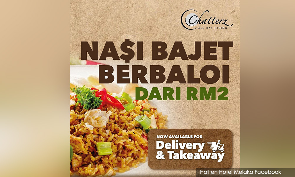 Hotel lima bintang di Melaka tawar nasi bajet RM2