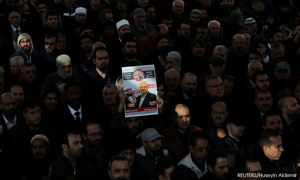 US imposes sanctions, visa bans on Saudis for journalist Khashoggi's killing