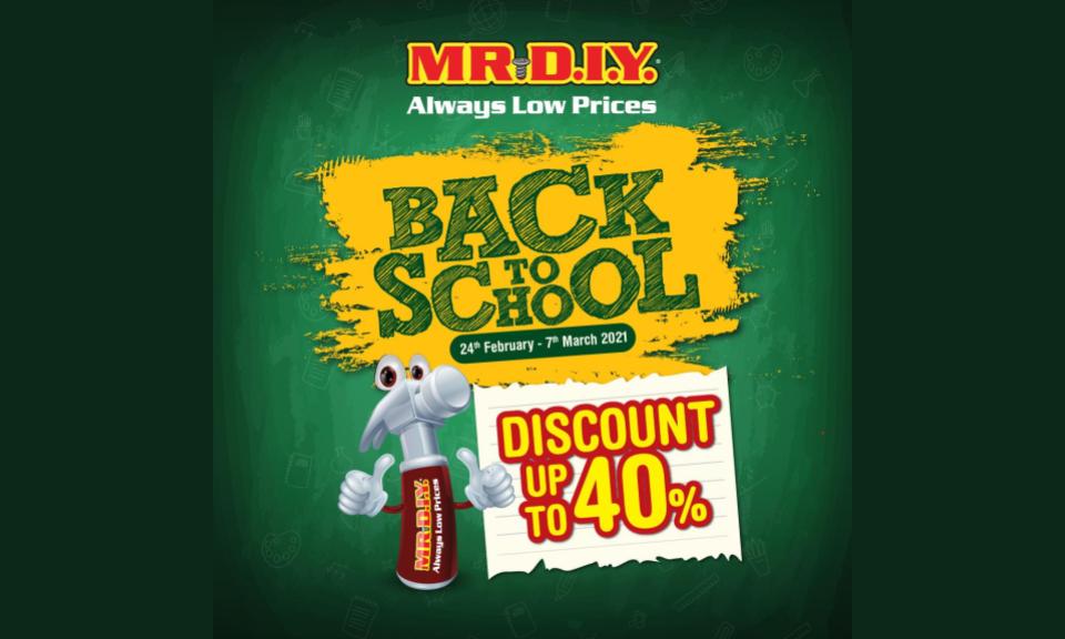 The Largest Home Improvement Retailer Mr Diy Slashes Prices To Help Malaysians Head Back To School