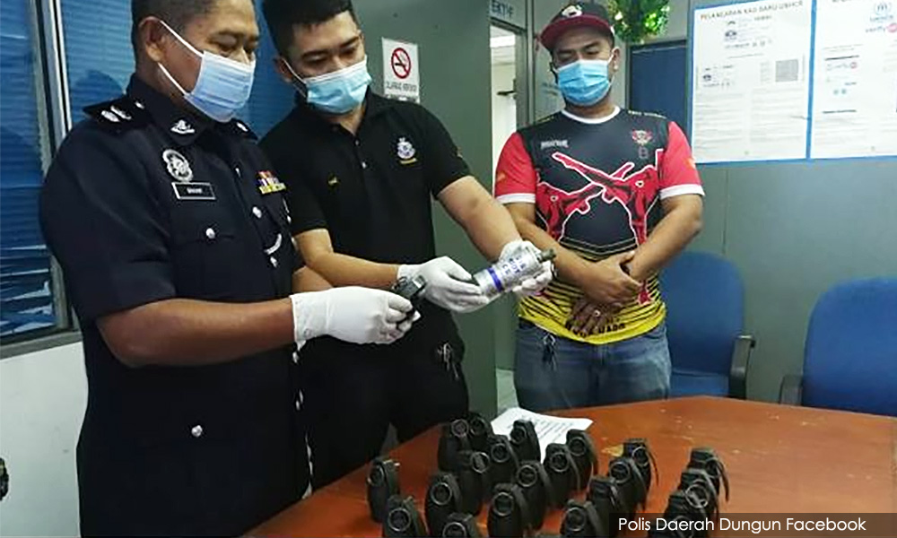 25 grenades found at Felda Kerteh landfill