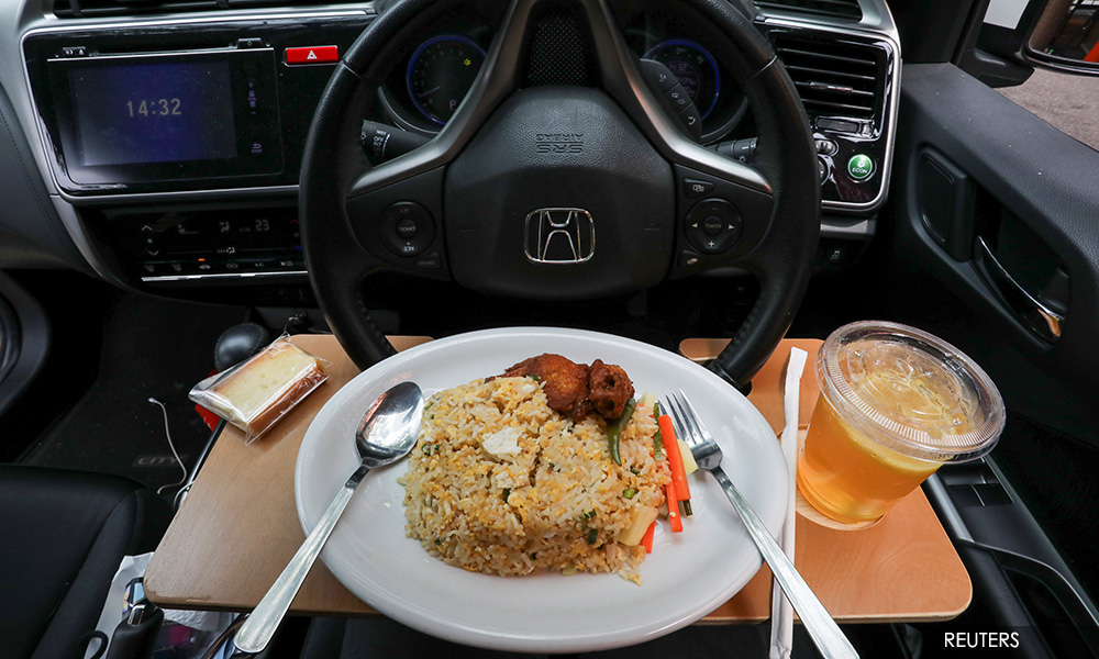 Eager to eat out, Malaysians get a taste for drive-in dining
