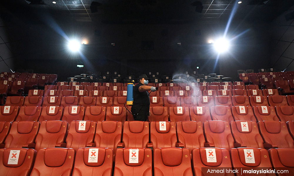 戏院获准重开,仅限招待完成接种者