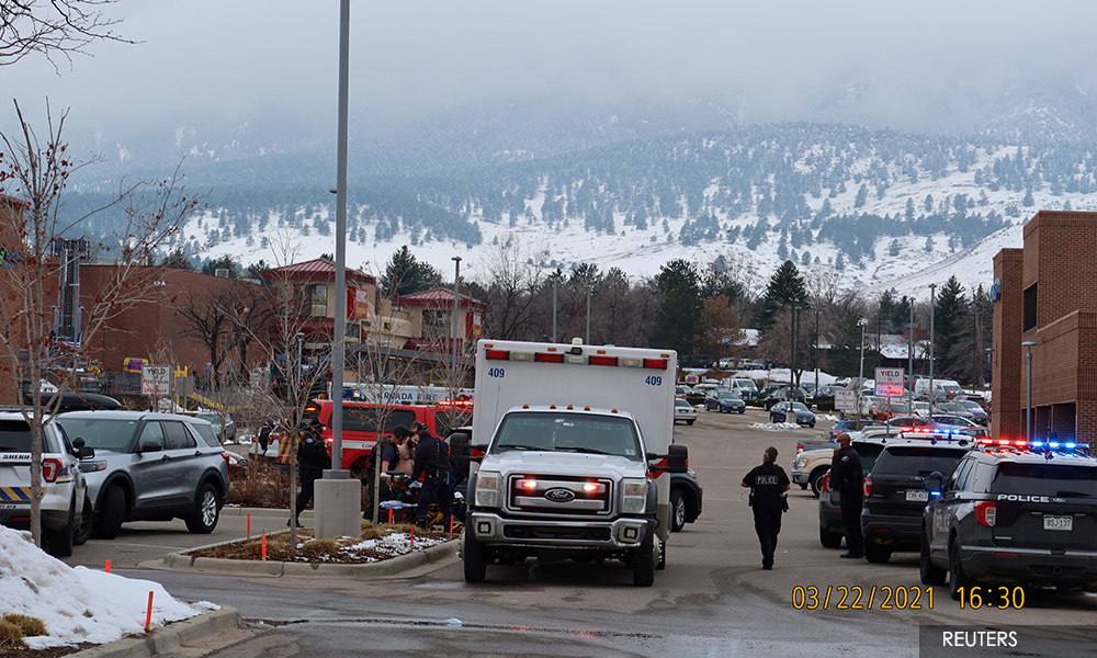 Colorado supermarket shooter kills 10, including police officer