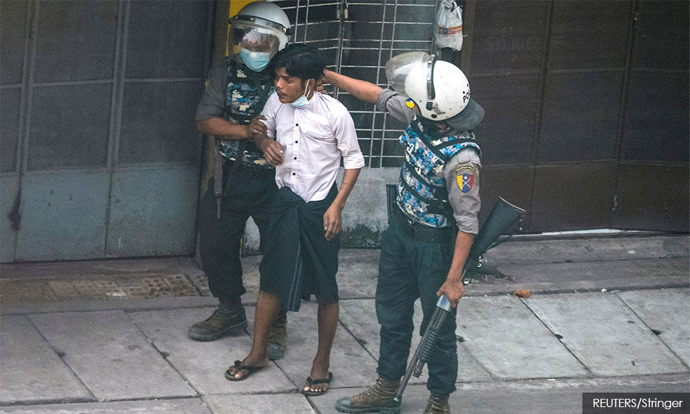 International pressure on Myanmar junta grows as two more killed in gunfire