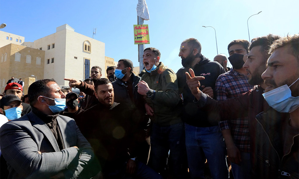 Protests erupt in Jordan after Covid-19 hospital deaths scandal