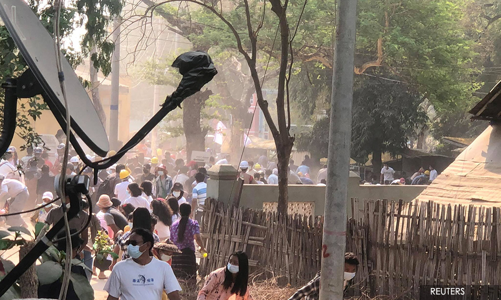 Myanmar's unions want total strike; Suu Kyi party official dies of suspected torture