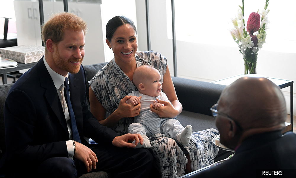 Meghan says British royals worried about her son's dark skin