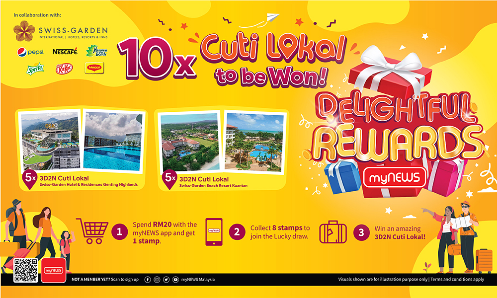 Mynews Delightful Rewards 10 X Cuti Lokal To Be Won And The Launch Of Ichi Qq In March