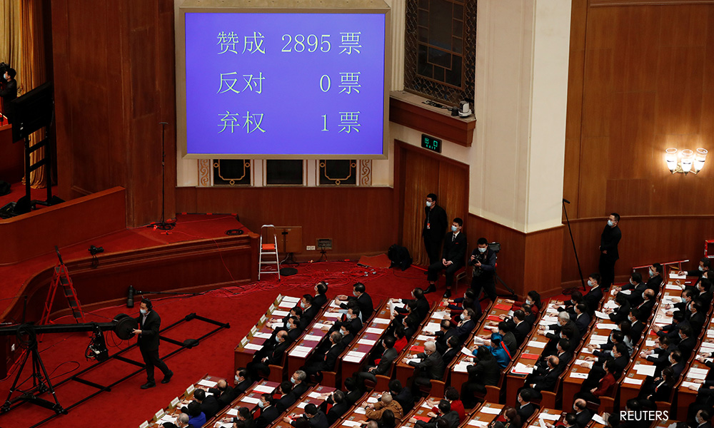 China confirms overhaul of Hong Kong politics, squeezing democratic opposition