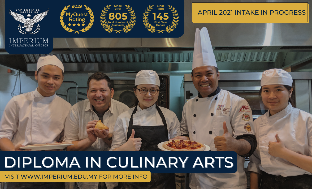 How the Culinary programme at Imperium International College has evolved to cope with the pandemic