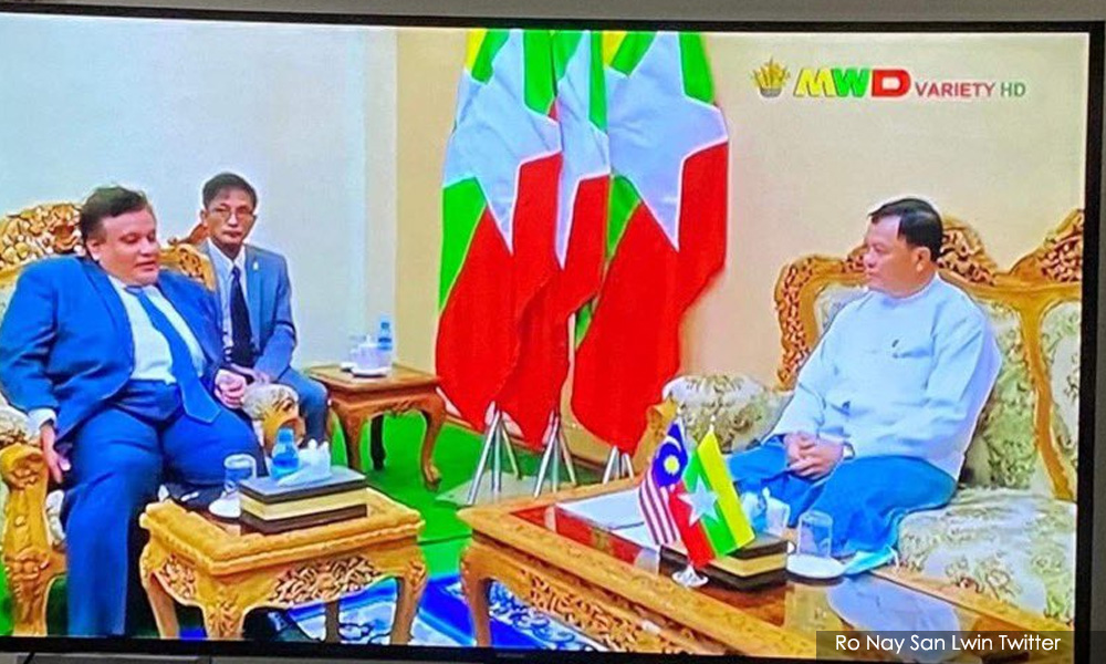 M'sia under fire after ambassador meets with Myanmar junta minister