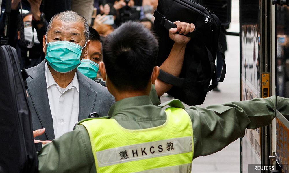 Hong Kong freezes assets of media tycoon Lai under security law