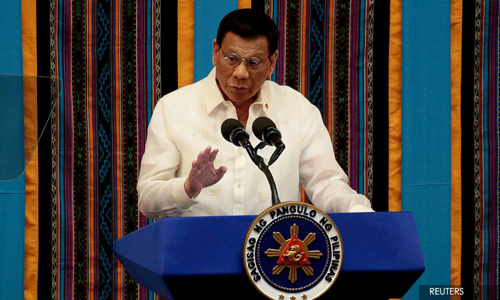 Philippines' Duterte to send navy ships in South China Sea to assert claim over resources