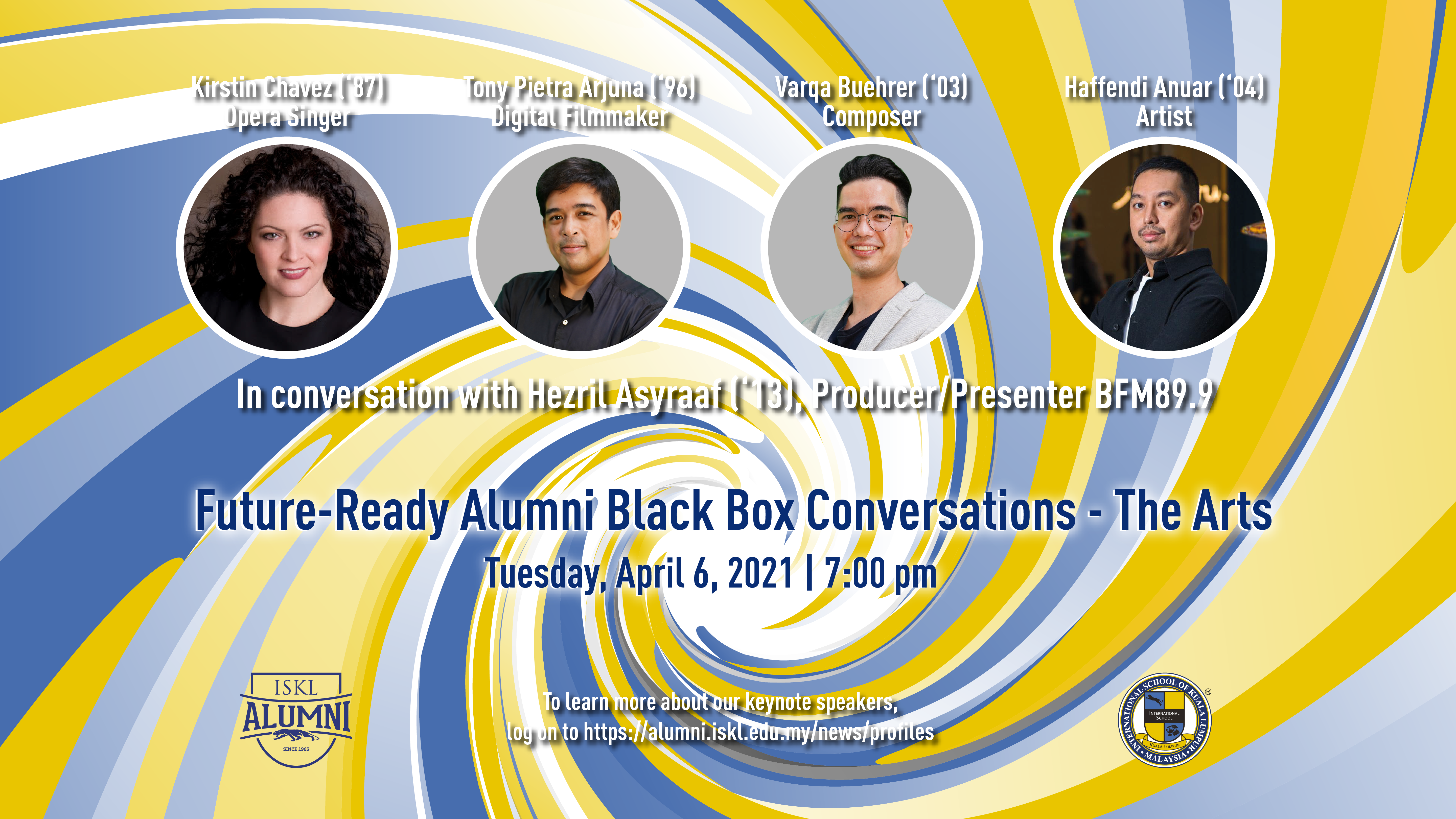 ISKL Alumni hosts Future Ready: Alumni Black Box Conversations - The Arts