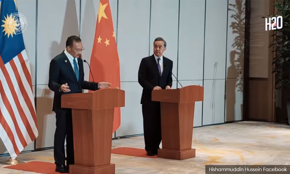 Hishammuddin says 'big brother' remark refers to Wang Yi, not China