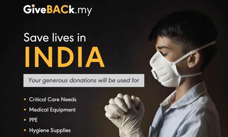 Give BACk Fundraisers - Save Lives in India