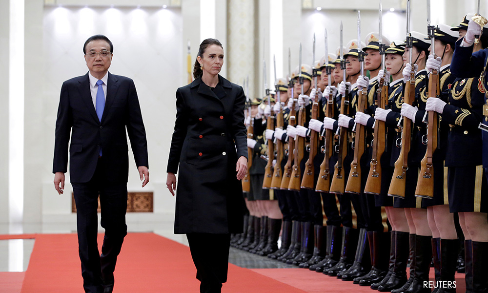 NZ's Ardern says differences with China becoming harder to reconcile