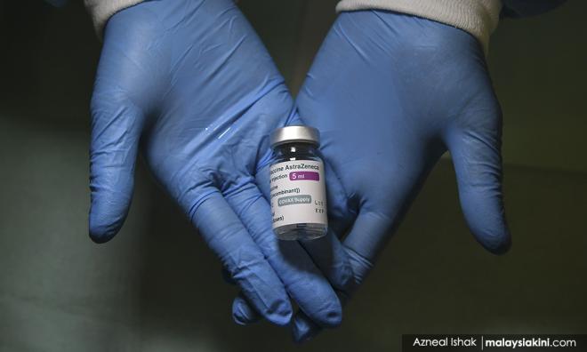 Bagi sesetengah orang, AstraZeneca peluang untuk bebas Covid-19
