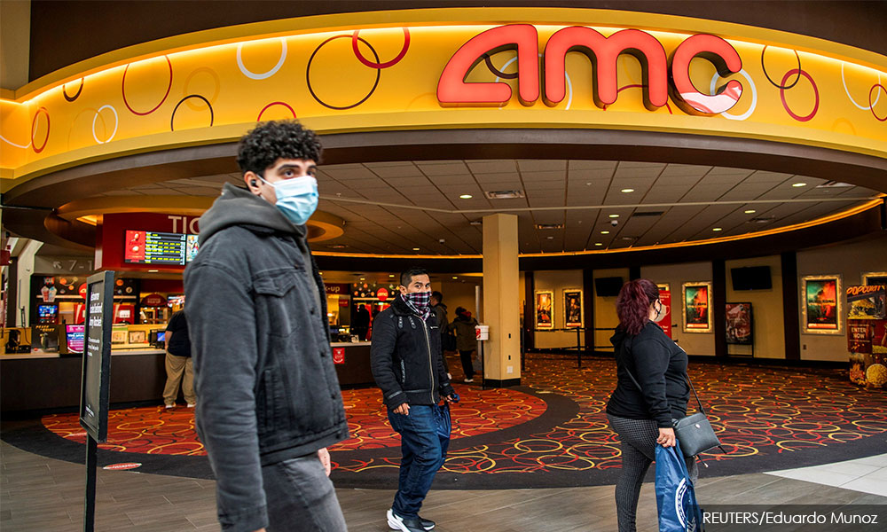 US movie theatres remove mask mandate for vaccinated people